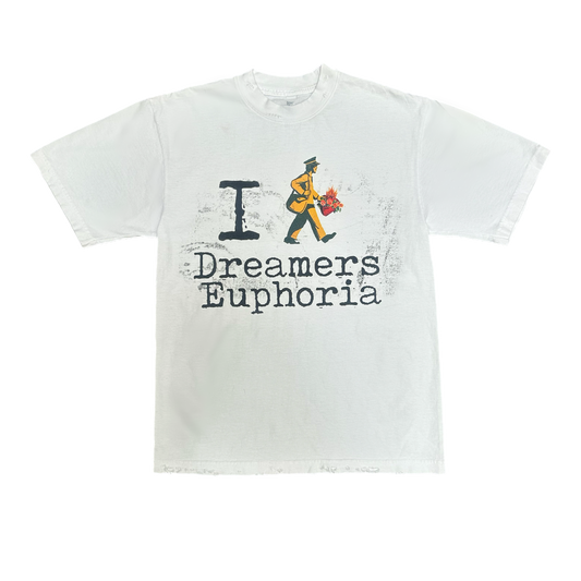 I <3 DE White Short Sleeve T-Shirt