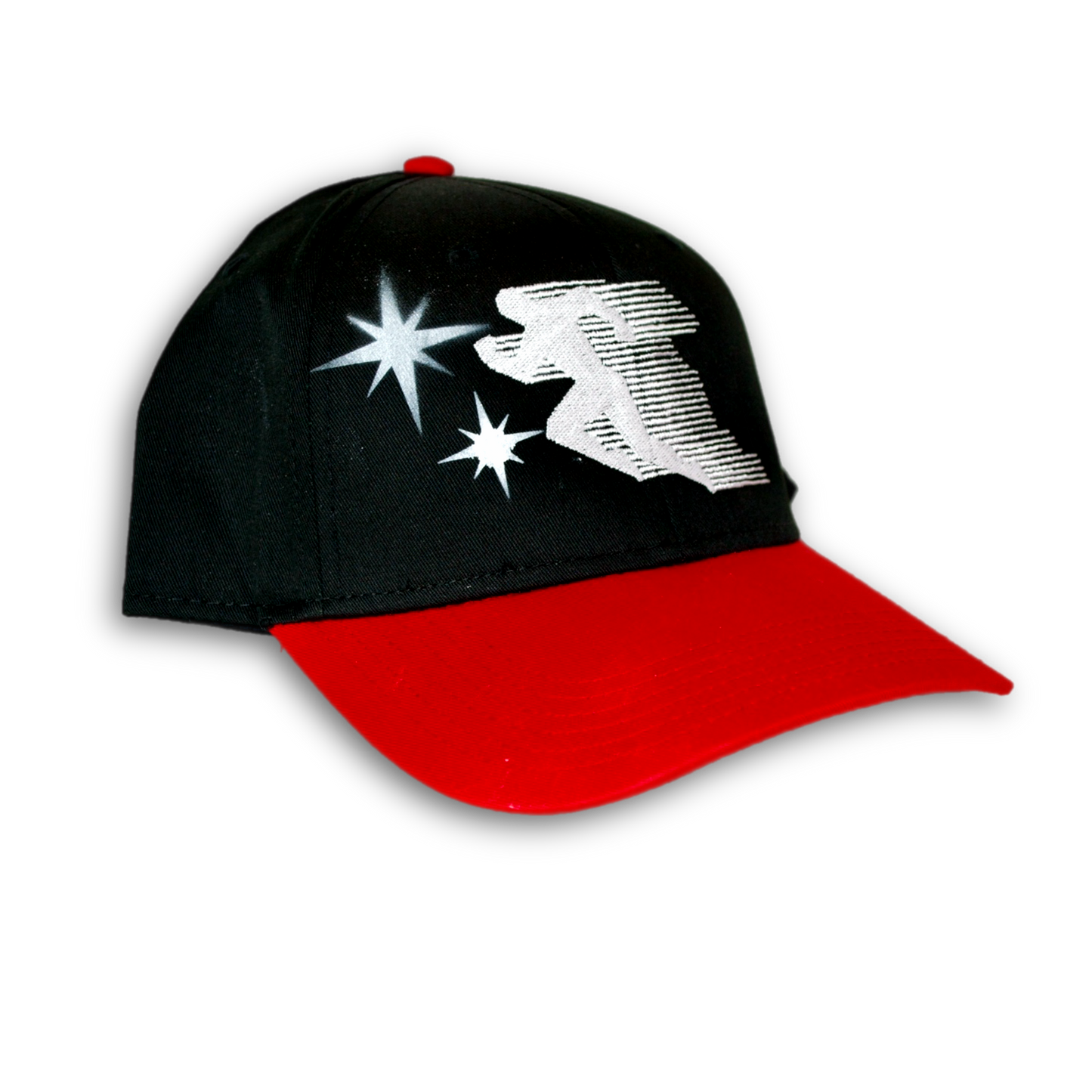 Black and Red Snapback